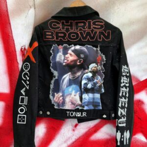 Jaqueta Chris Brown | Estampada