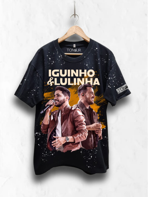 Camiseta Iguinho e Lulinha | Estampado